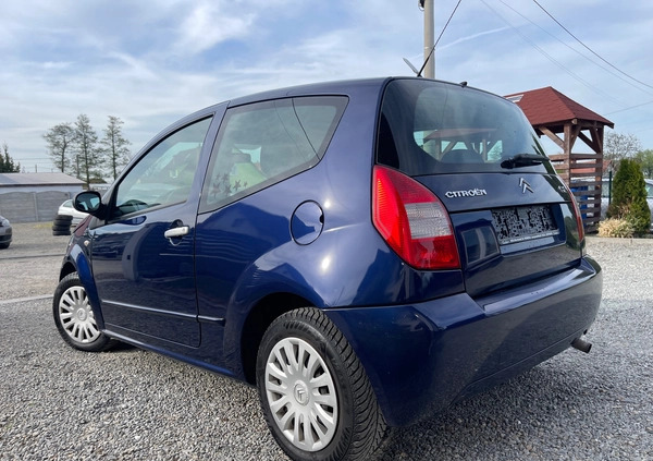 Citroen C2 cena 6900 przebieg: 170000, rok produkcji 2006 z Paczków małe 37